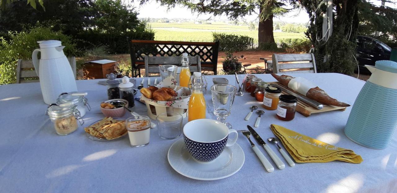 Bed and Breakfast A L'Ombre De La Treille -Proche Saint-Emilion Exteriér fotografie